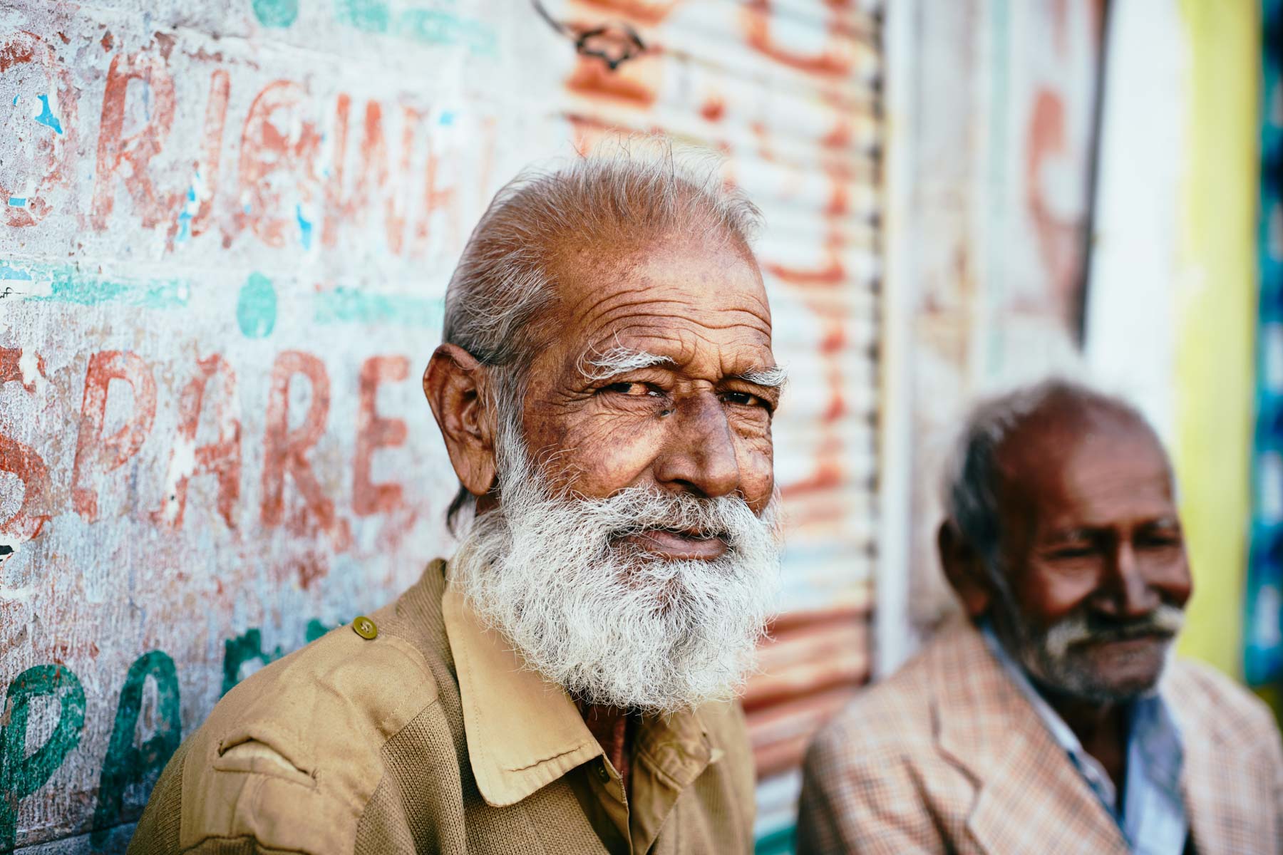 Porträt eines Mannes in Jodhpur/ Rajasthan/ Indien, 2018